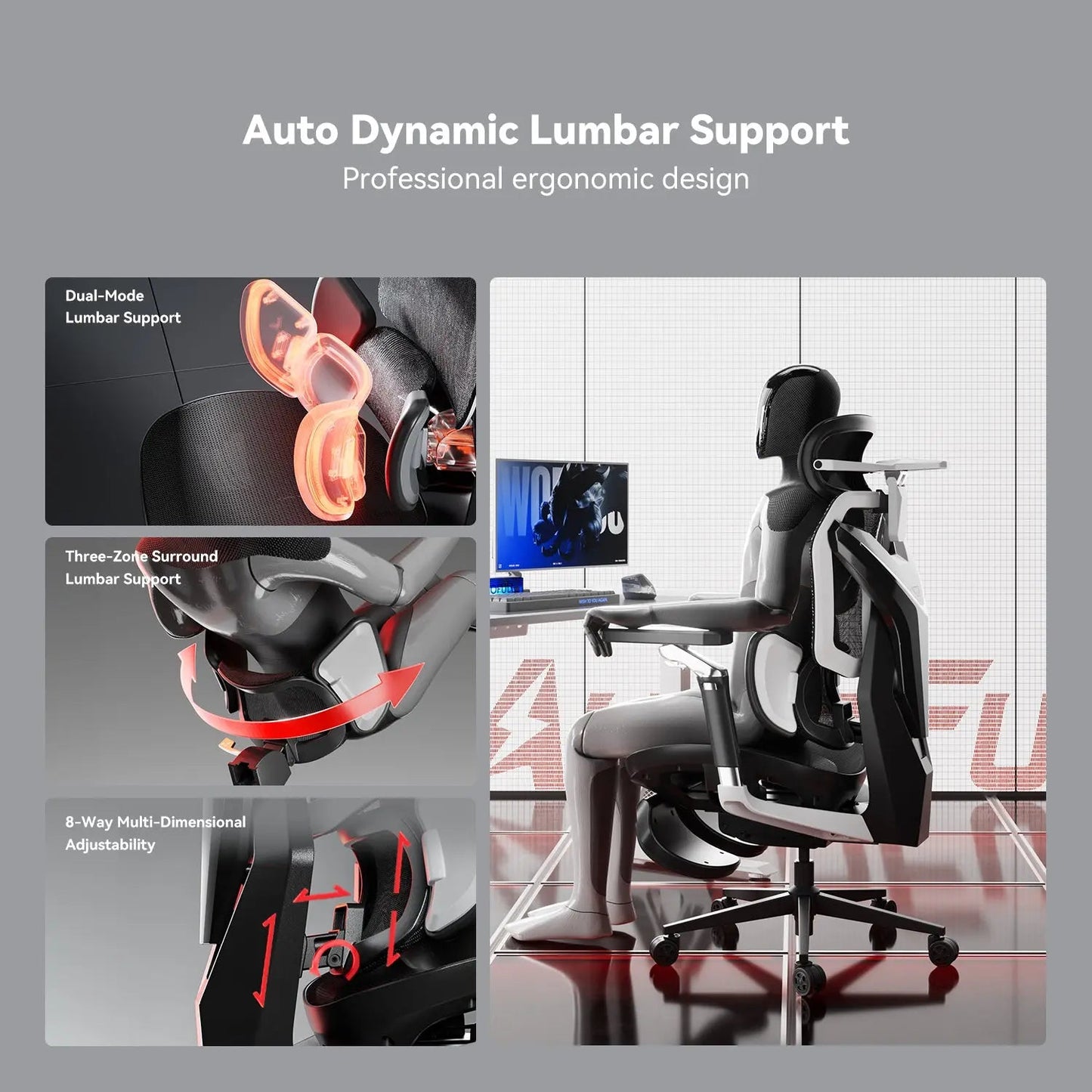 AutoFull G7 Ergonomic Gaming Chair