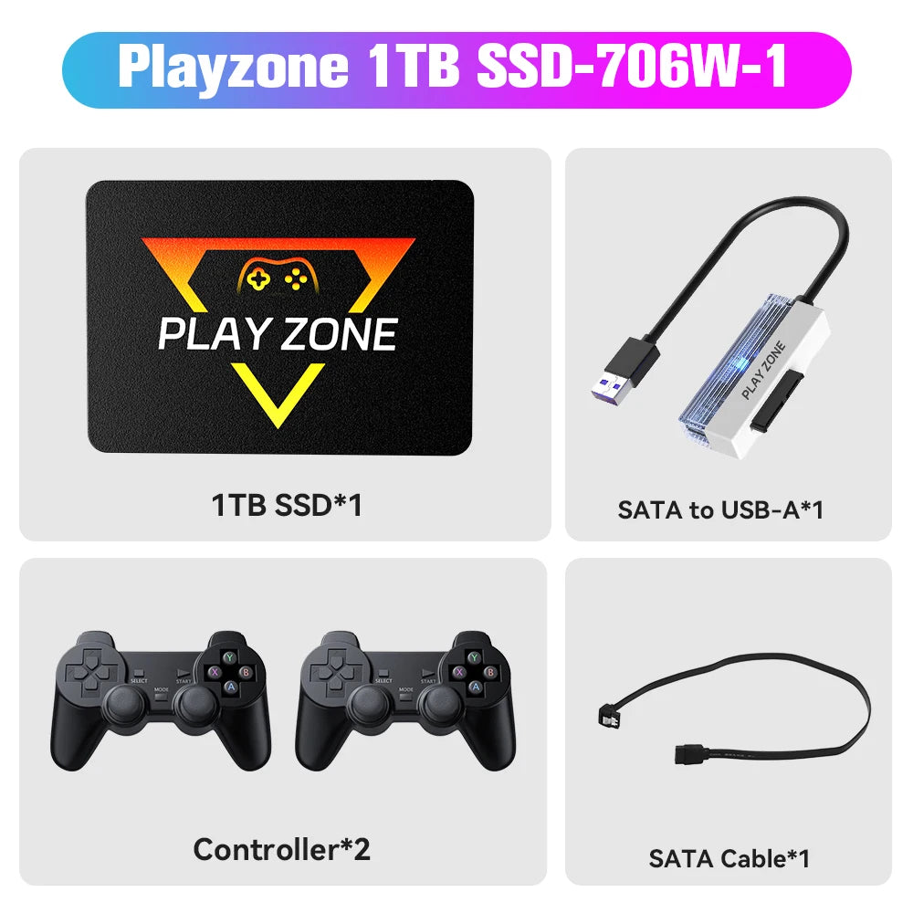 Playzone 1TB SSD With +16000 Games