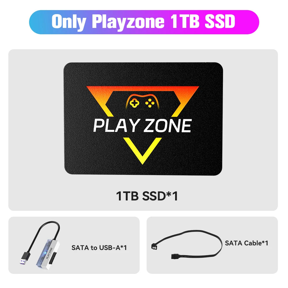 Playzone 1TB SSD With +16000 Games