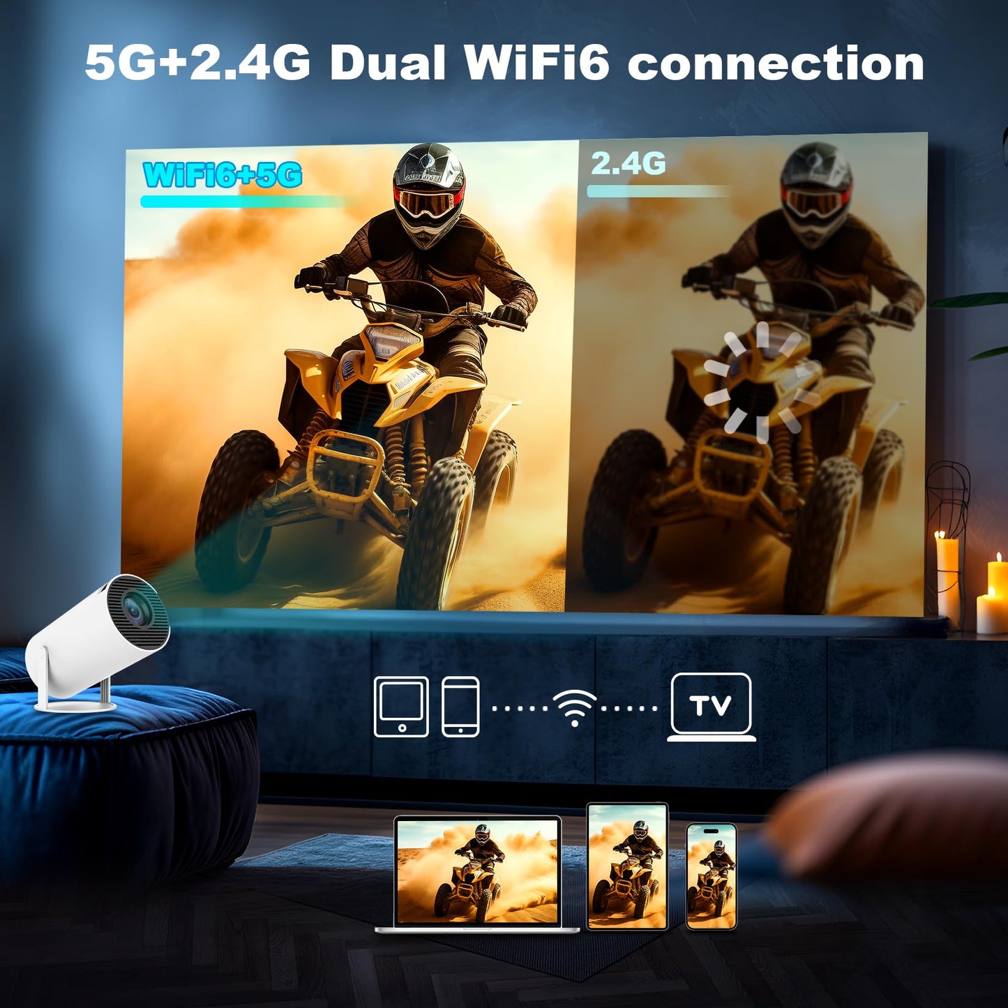 HY300 PLUS Projector