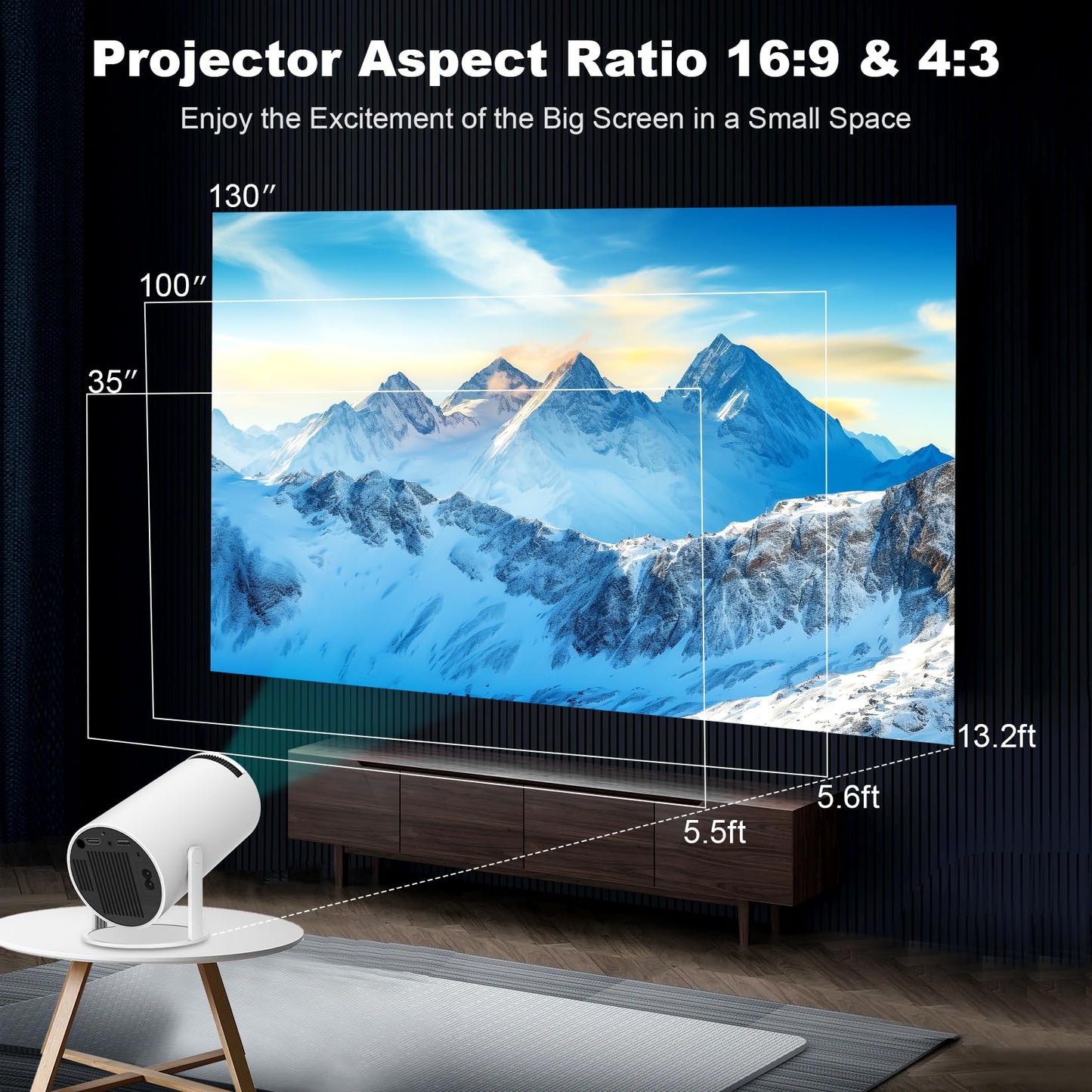HY300 PLUS Projector