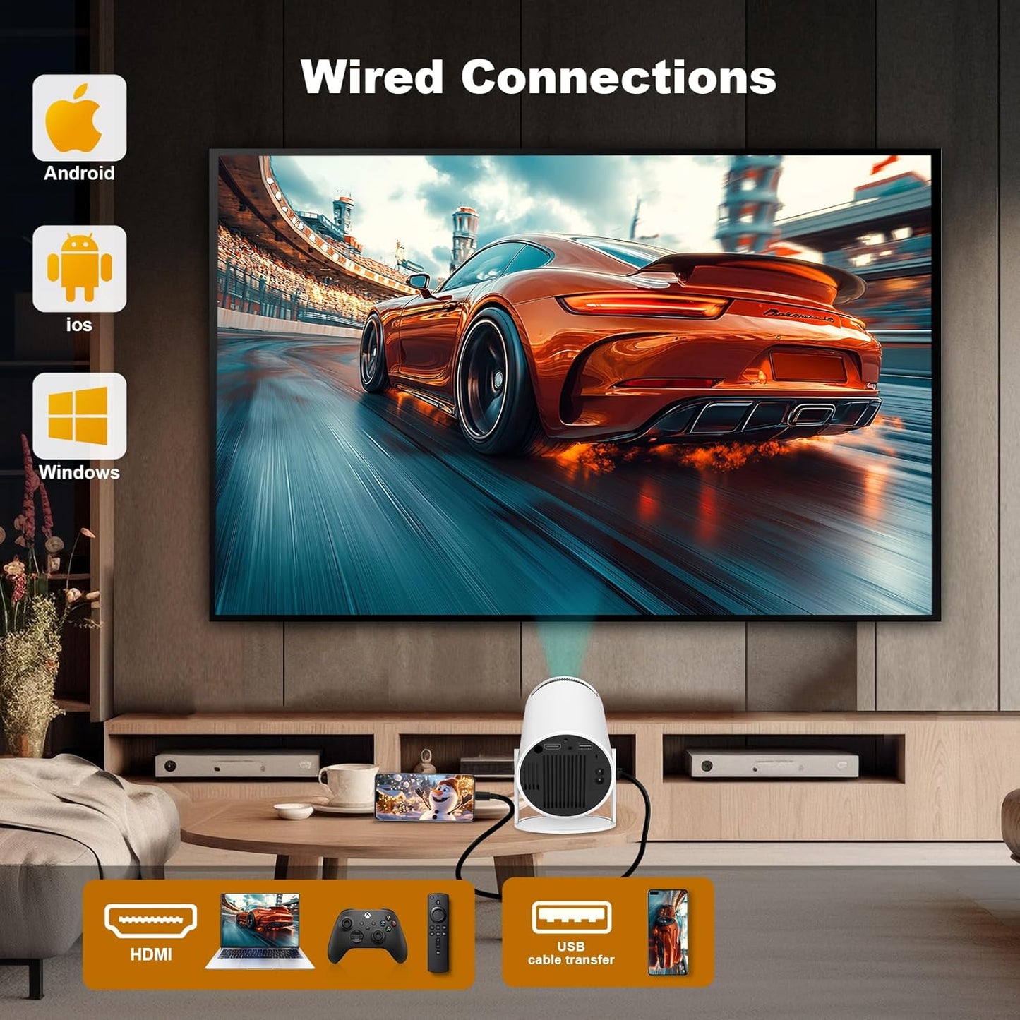 HY300 PLUS Projector