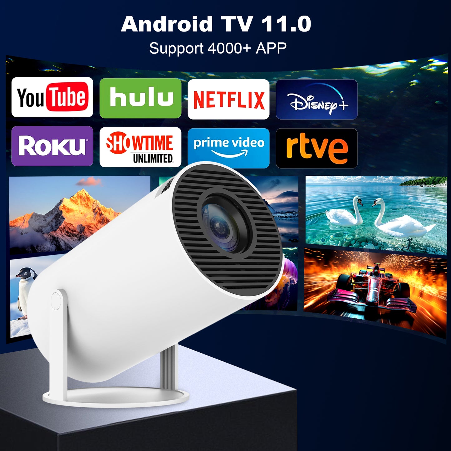 HY300 PLUS Projector