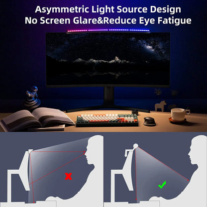 Curved Monitor RGB Light