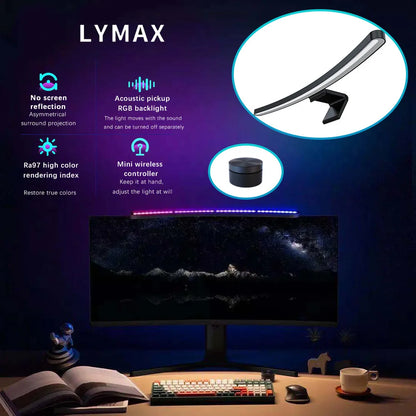 Curved Monitor RGB Light