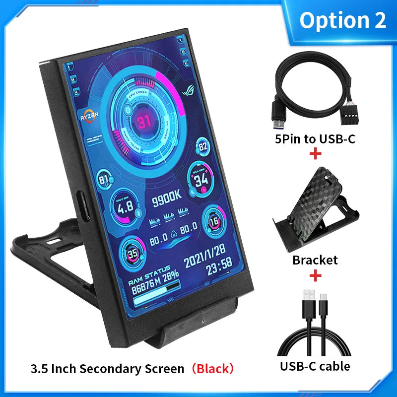 IPS Type-C Secondary Screen