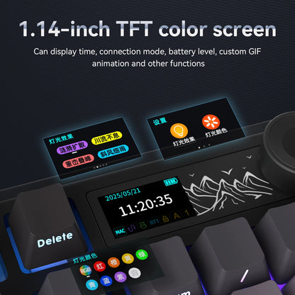 AJAZZ AK980 V2 Mechanical Keyboard Hot-swappable