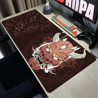 Japanese Oni Mouse Pad