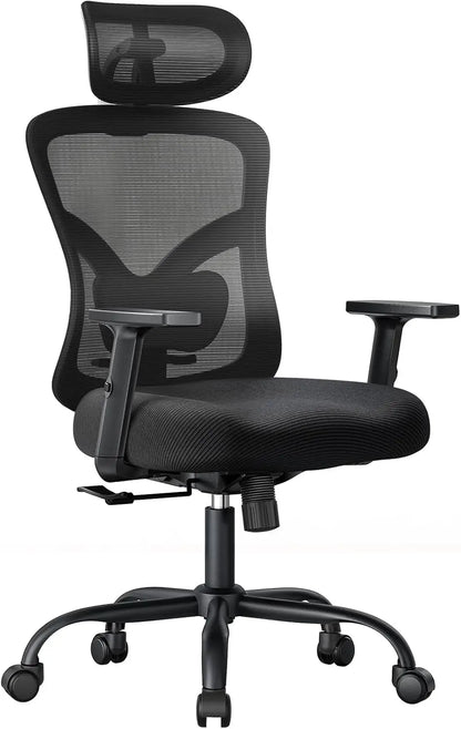 Ergonomic Office Chair with Padded Lumbar Support
