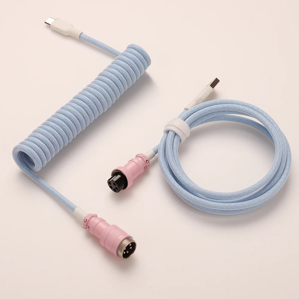 GX16 Coiled Cable