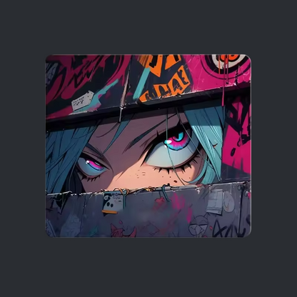 Jinx Series Glass Mouse Pad