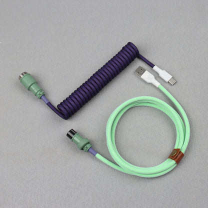 GX16 Coiled Cable