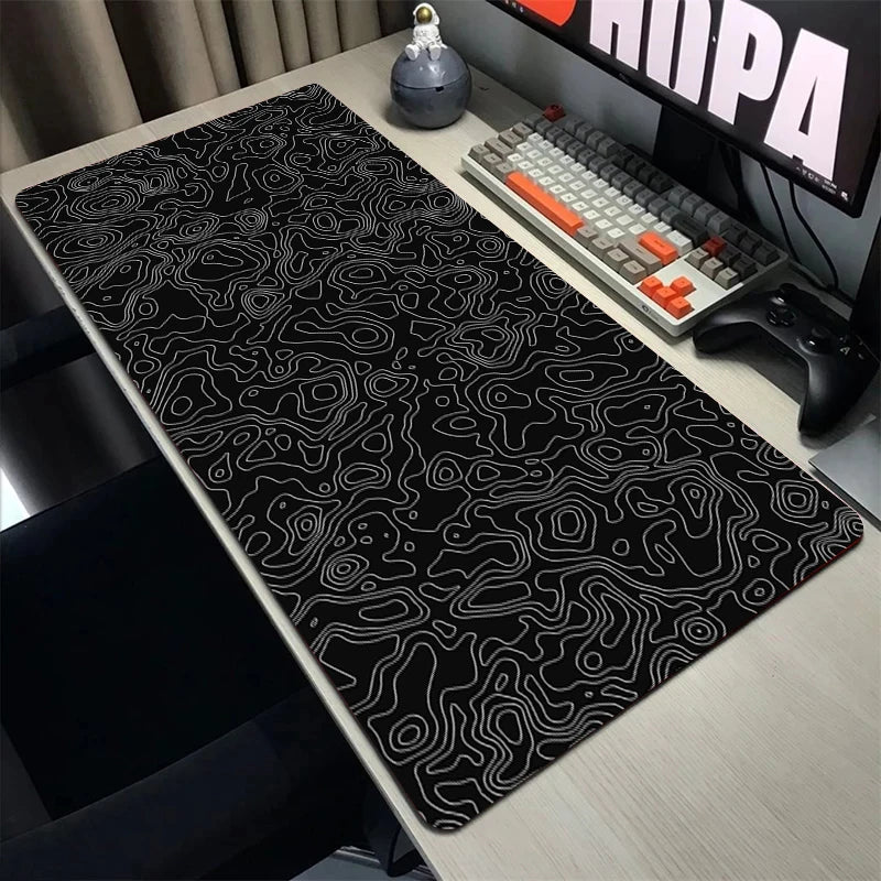 Topographic Map Mouse Pad