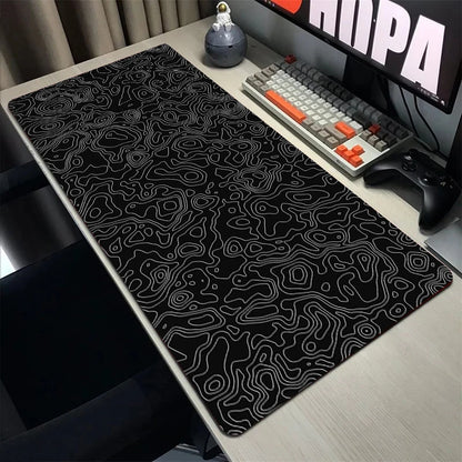 Topographic Map Mouse Pad