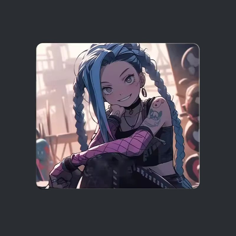 Jinx Series Glass Mouse Pad