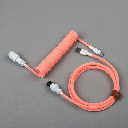 GX16 Coiled Cable