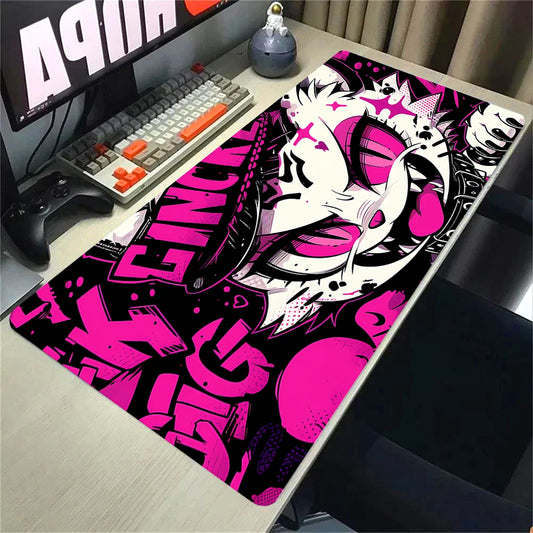 Punk Cat Graffiti MOUSEPAD