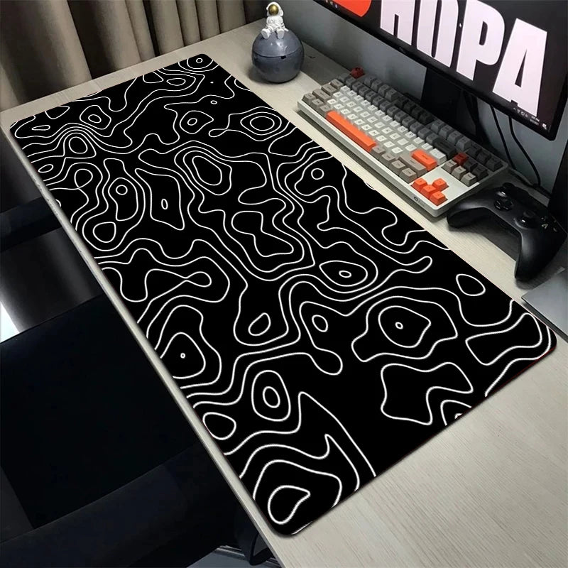 Topographic Map Mouse Pad