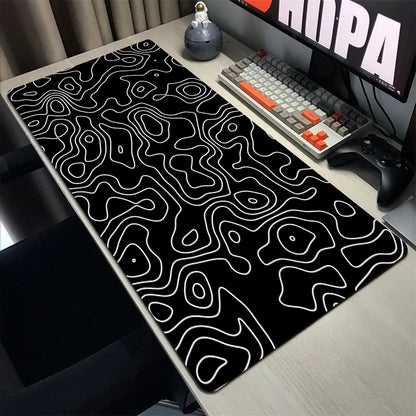 Topographic Map Mouse Pad