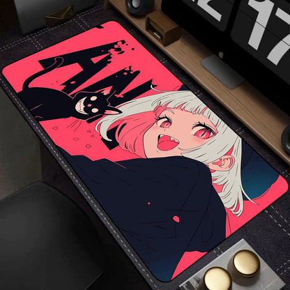 Anime Girls Locking Edge MOUSEPAD
