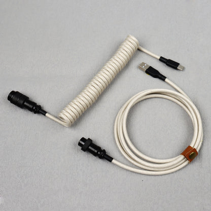 GX16 Coiled Cable