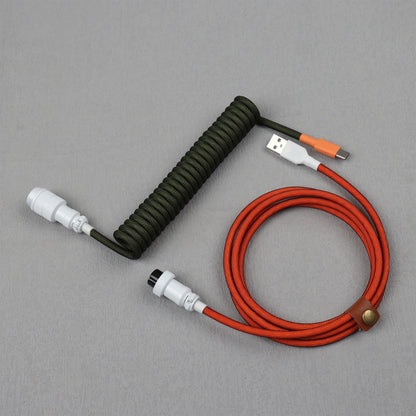 GX16 Coiled Cable