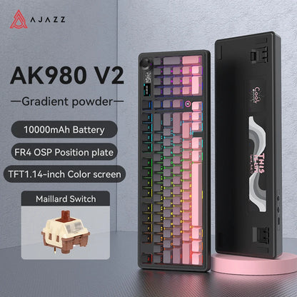 AJAZZ AK980 V2 Mechanical Keyboard Hot-swappable