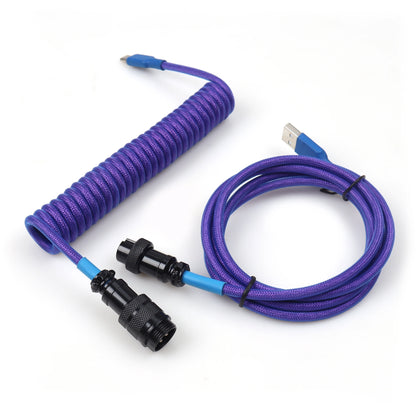 GX16 Coiled Cable