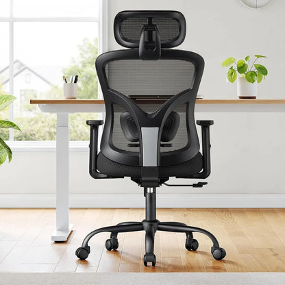Ergonomic Office Chair with Padded Lumbar Support