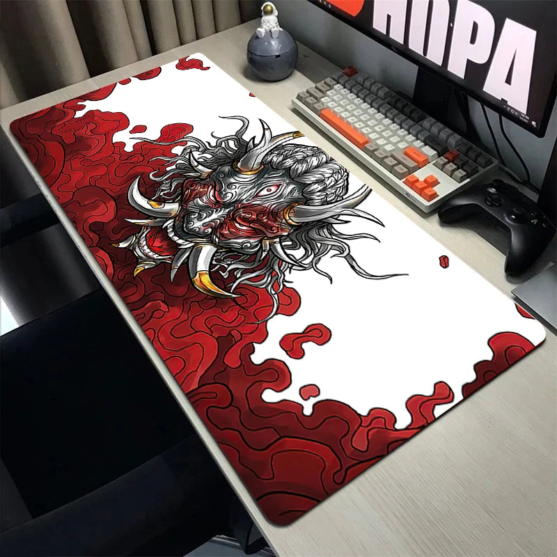 Japanese Oni Mouse Pad