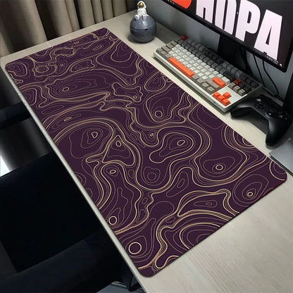 Topographic Map Mouse Pad