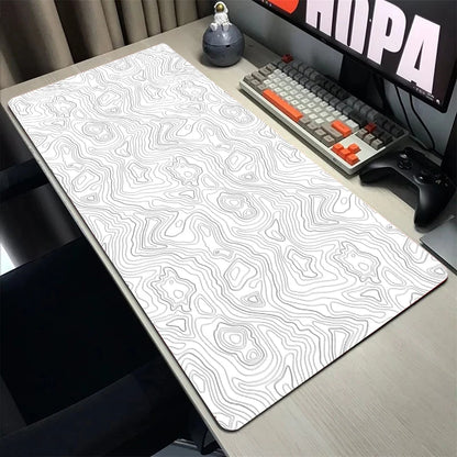 Topographic Map Mouse Pad
