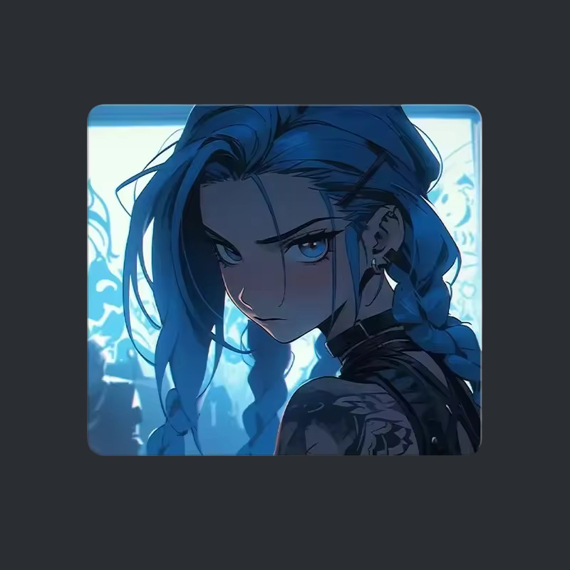 Jinx Series Glass Mouse Pad