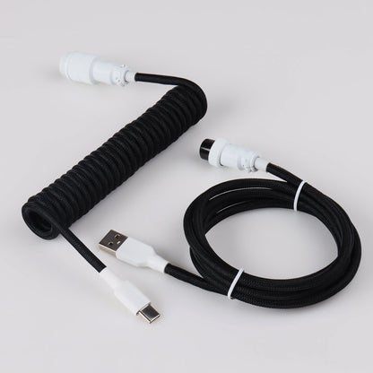 GX16 Coiled Cable