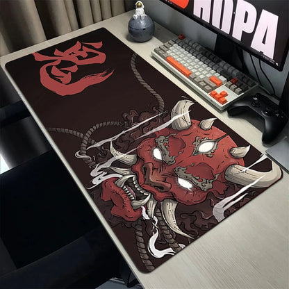 Japanese Oni Mouse Pad