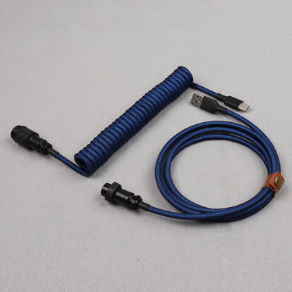 GX16 Coiled Cable