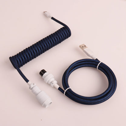 GX16 Coiled Cable