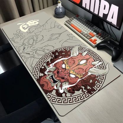 Japanese Oni Mouse Pad