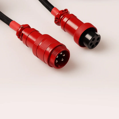 GX16 Coiled Cable