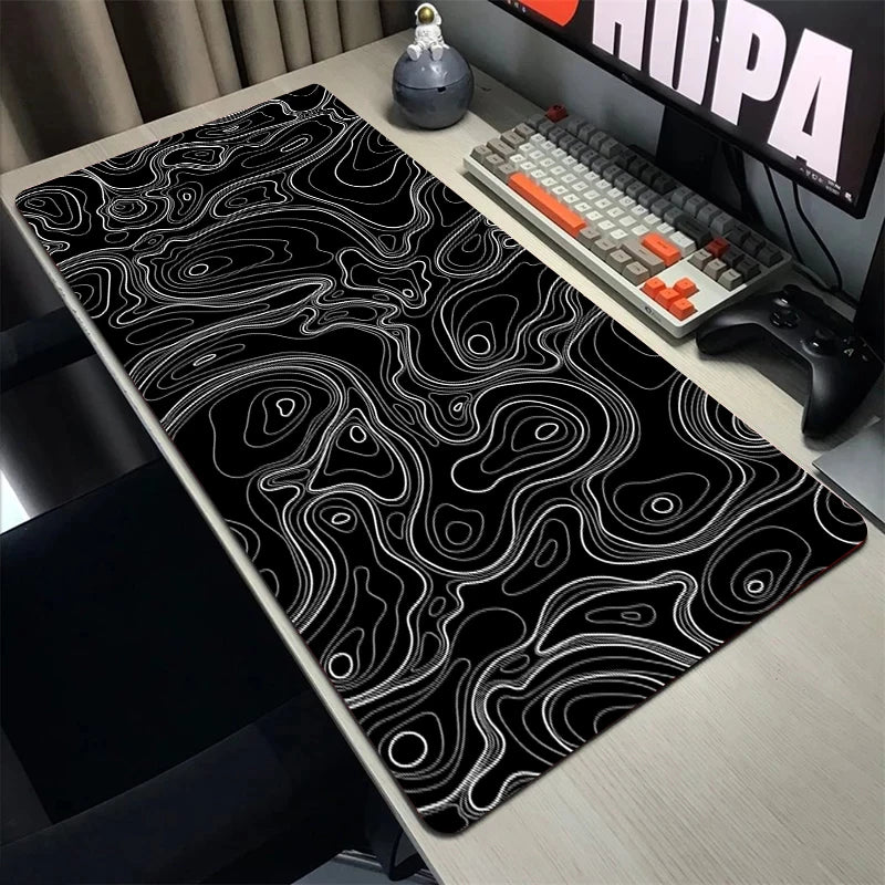 Topographic Map Mouse Pad
