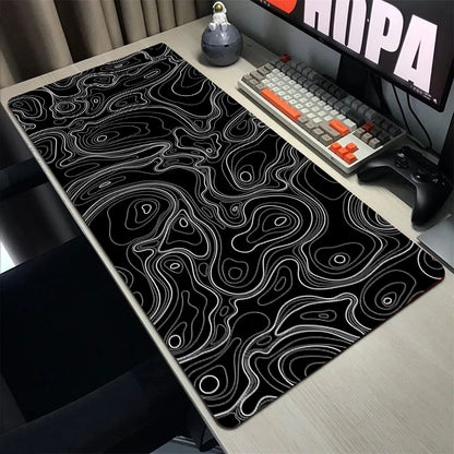 Topographic Map Mouse Pad