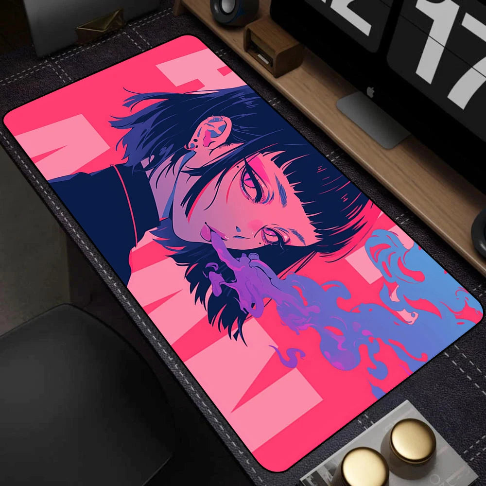 Anime Girls Locking Edge MOUSEPAD
