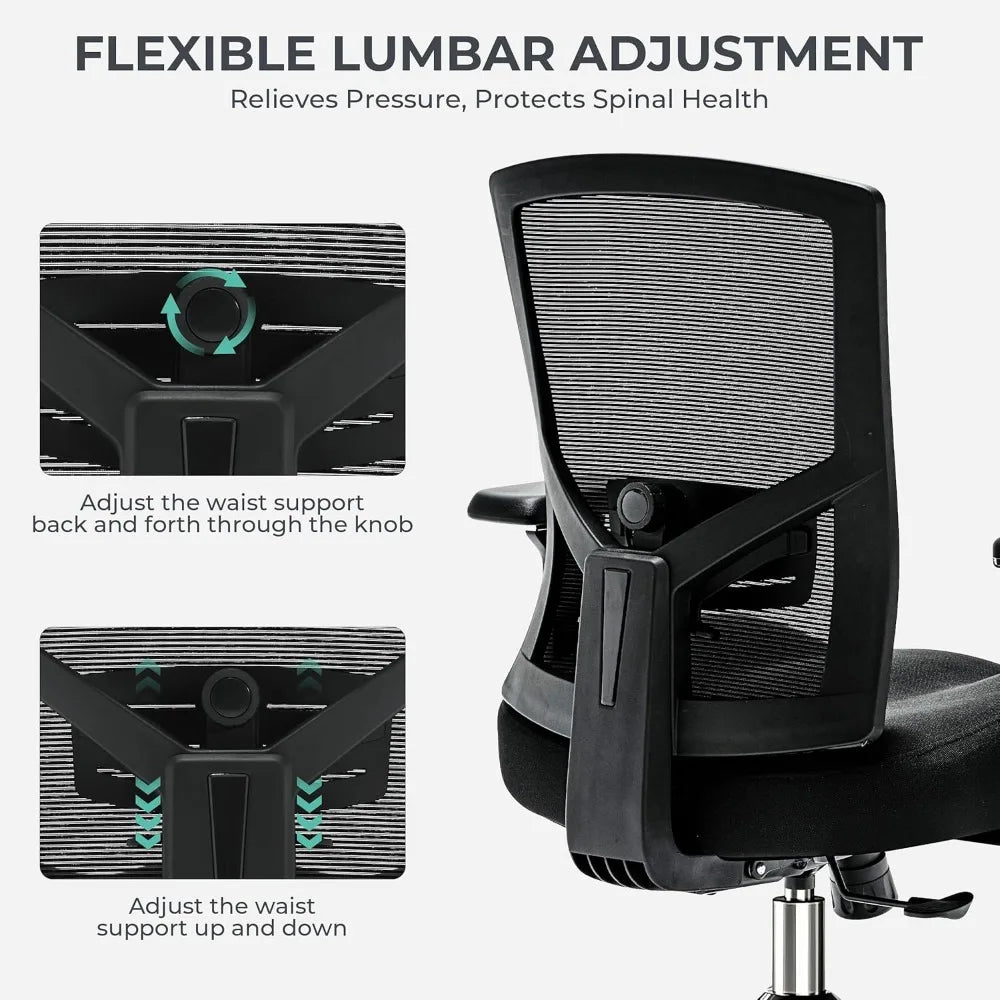 Ergonomic Oversize Mesh Desk Chair