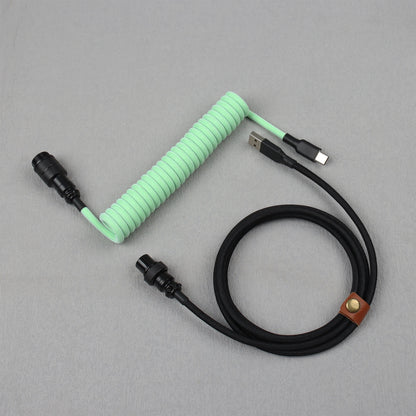 GX16 Coiled Cable