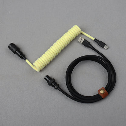 GX16 Coiled Cable
