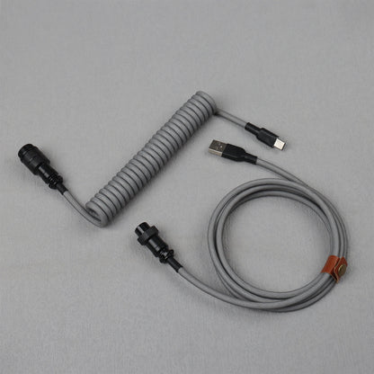 GX16 Coiled Cable