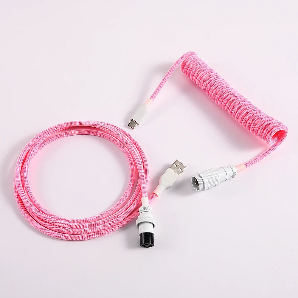 GX16 Coiled Cable