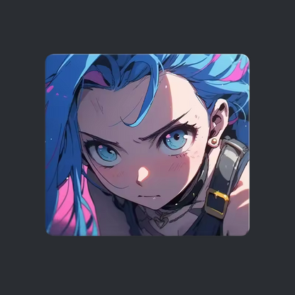 Jinx Series Glass Mouse Pad