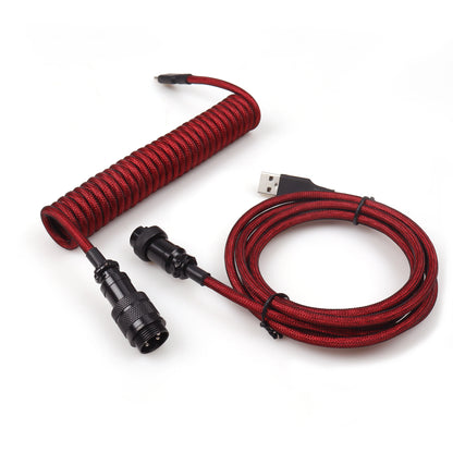GX16 Coiled Cable