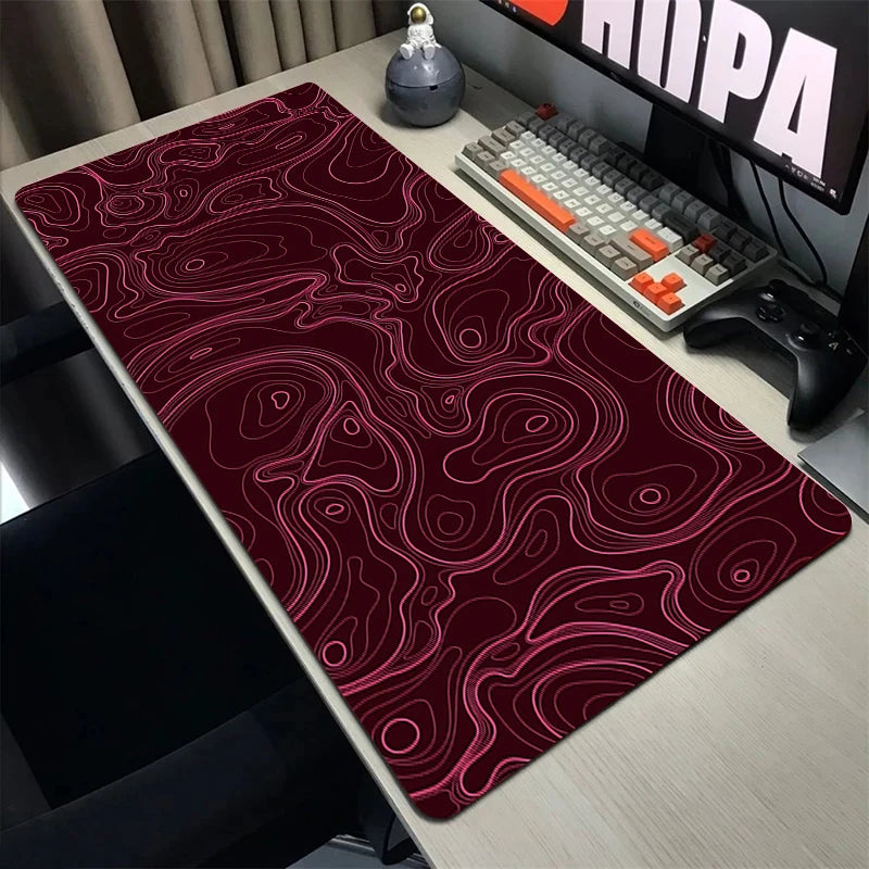 Topographic Map Mouse Pad